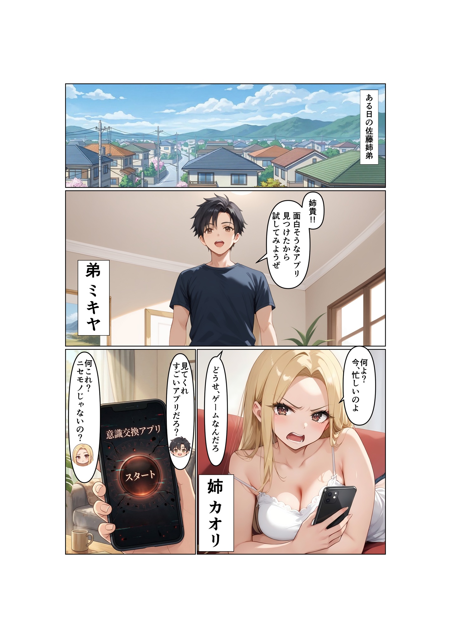 姉弟交換 サンプル1