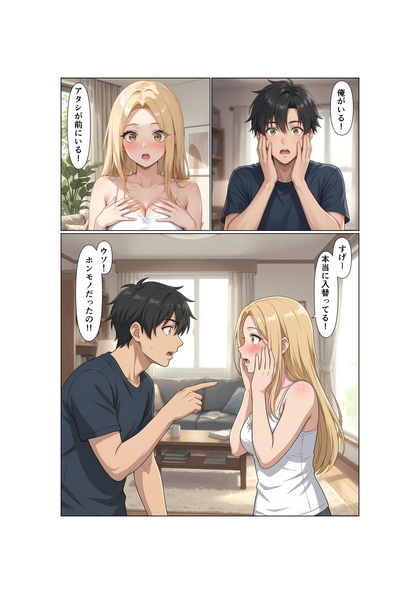 姉弟交換 サンプル4