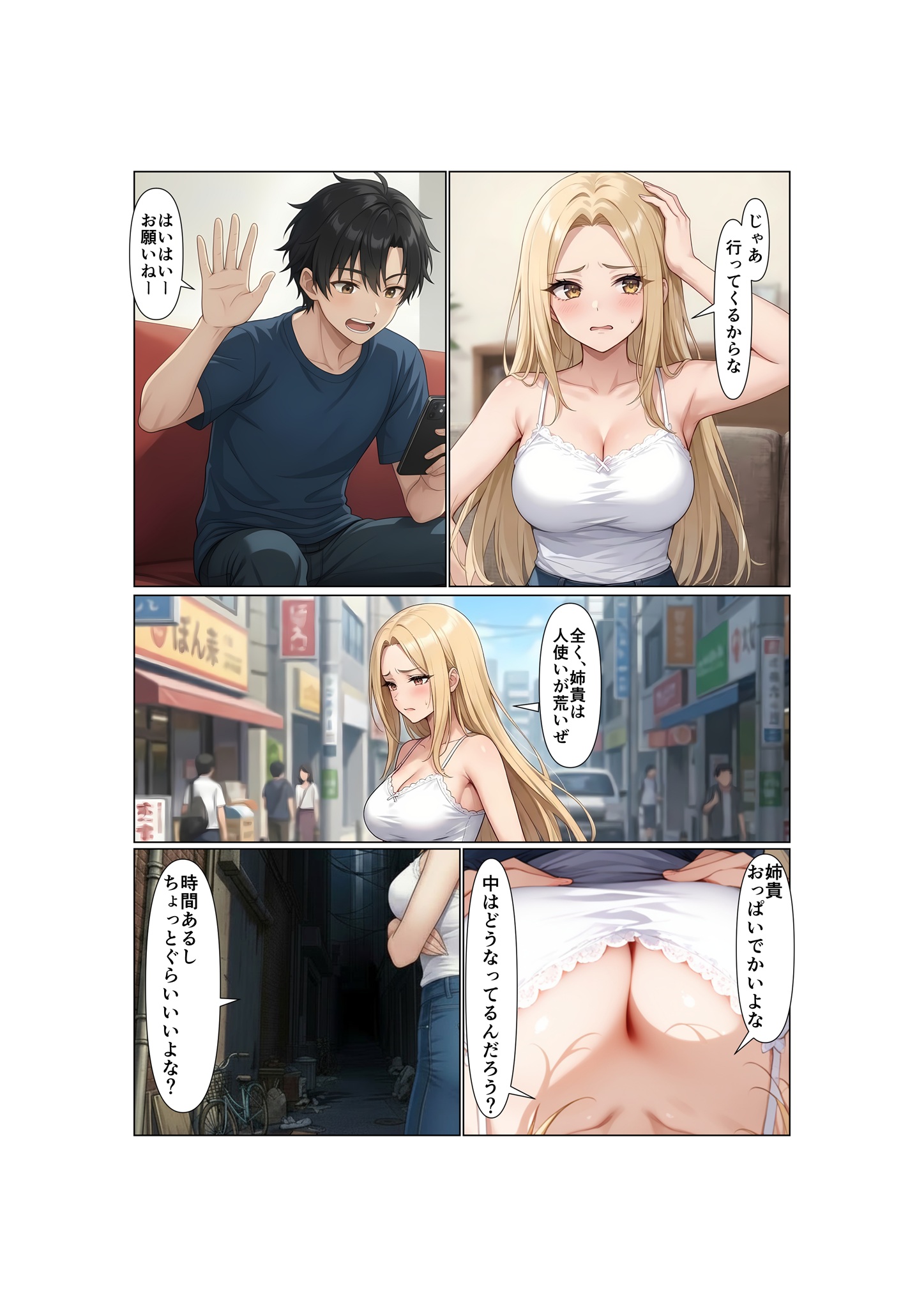 姉弟交換 サンプル10